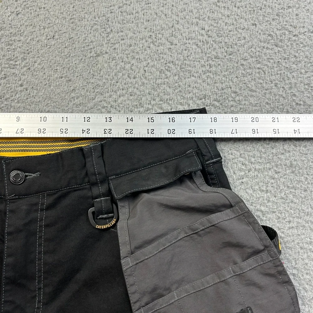 Caterpillar H2O Defender Pants Mens 36x34 Black Cargo Heavy Duty Utility Work